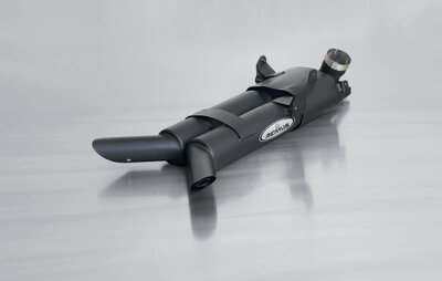 REMUS Sport Exhaust BUELL XB 2x &Oslash; 94 mm round, slip on left/right, stainless steel black, EC approved