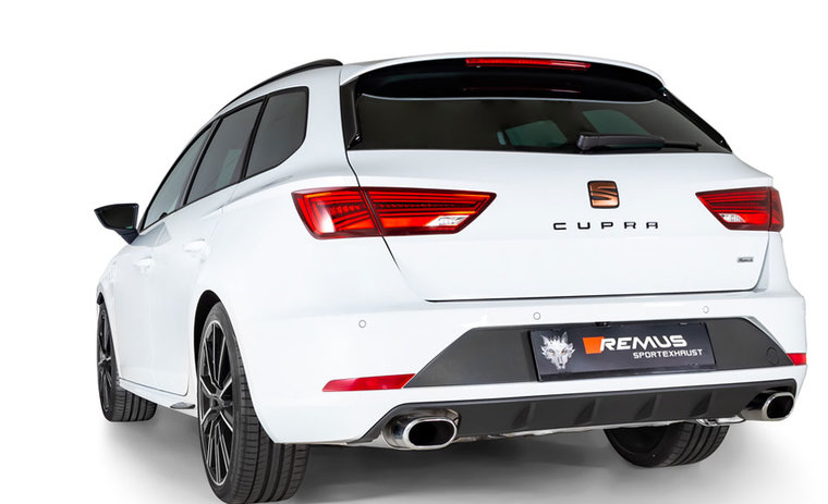 Remus GPF-back-system Seat Leon [5F] Cupra ST 300 Facelift 4drive + GPF (roetfilter)