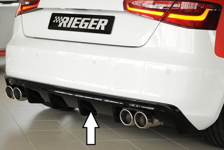 Remus uitlaat Audi A3 8V Sportback Einddemper links/rechts dubbele uitgang