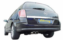 Opel Astra H Remus einddemper [SEBRING]