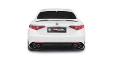 alfa romeo Giulia Quadrifoglio Remus einddemper met dubbele uitgangen