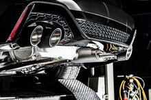 Remus uitlaat Audi RS6 [C8] RACING GPF-Back-system L/R (Non-Resonated) Zonder EG goedkeuring