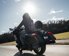 Remus uitlaat links/rechts BMW K 1600 Bagger / Grand America, stainless steel black, NO EC type approval