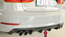 Rieger Tuning Diffuser audi a3 8v cabrio