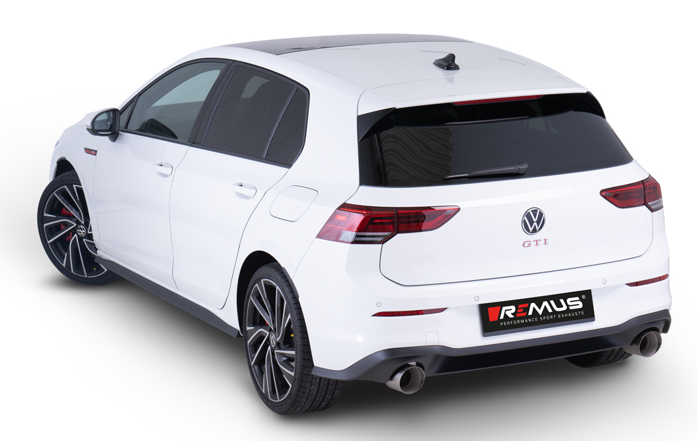 Remus uitlaat Golf 8 GTi Clubsport GPF-Back Racing System