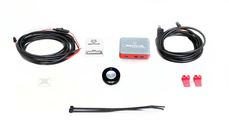 Ford Mustang Remus sound controller app controle